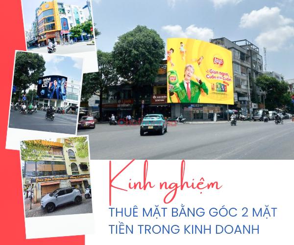 Kinh nghiệm thuê mặt bằng góc 2 mặt tiền trong kinh doanh