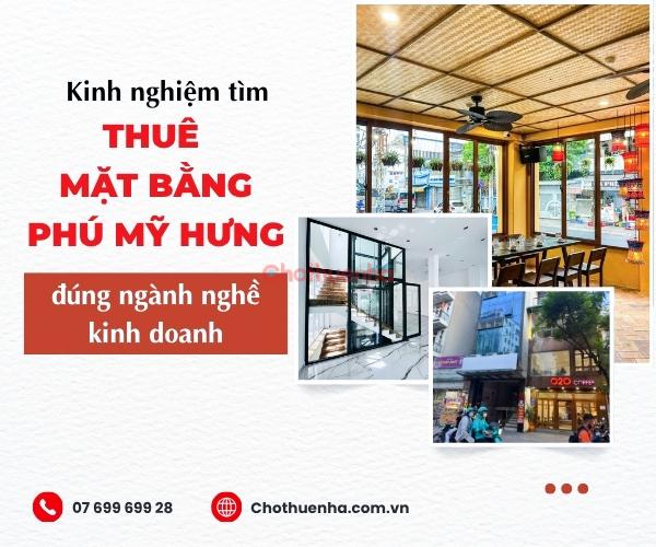 Kinh nghiệm thuê mặt bằng Phú Mỹ Hưng (Quận 7) hiệu quả