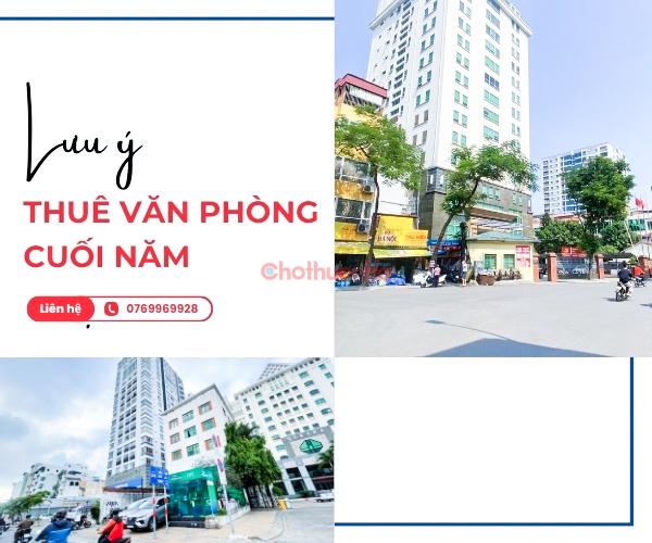 Lưu ý khi thuê văn phòng cuối năm