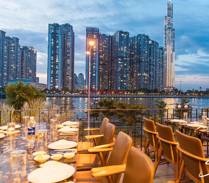 Top quán nhậu bờ sông Sài Gòn view thoáng, mồi bén