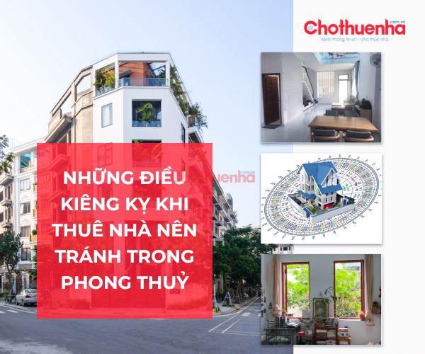 Những điều kiêng kỵ khi thuê nhà nên tránh trong phong thuỷ