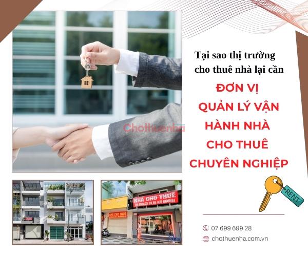 Thị trường cho thuê nhà phố đã đến lúc cần một đơn vị quản lý vận hành nhà cho thuê chuyên nghiệp