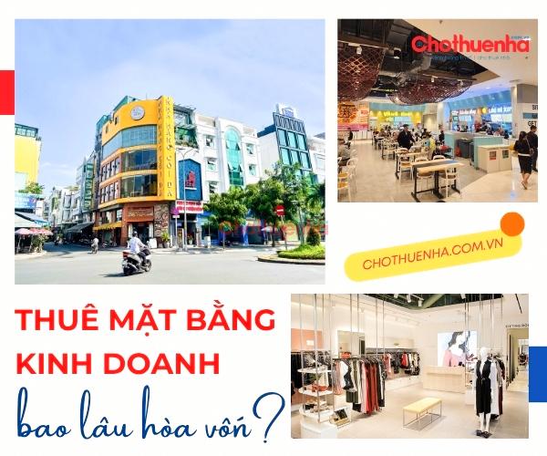 Thuê mặt bằng kinh doanh bao lâu hòa vốn trước khi ký hợp đồng