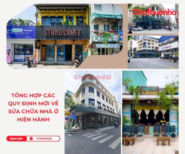 Tổng hợp các quy định mới về sửa chữa nhà ở hiện hành