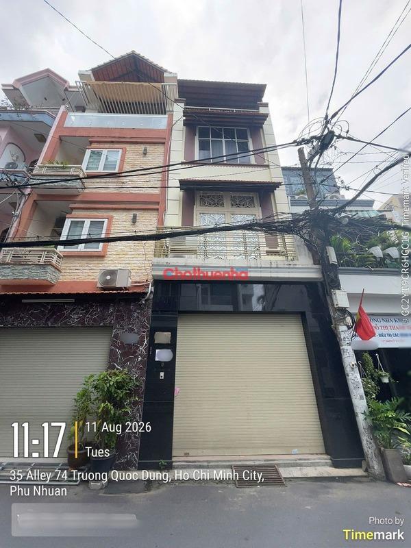 Cho Thuê nhà Nguyễn căn Đường Trương Quốc Dung - 1trệt 3 lầu - 4m x 9m