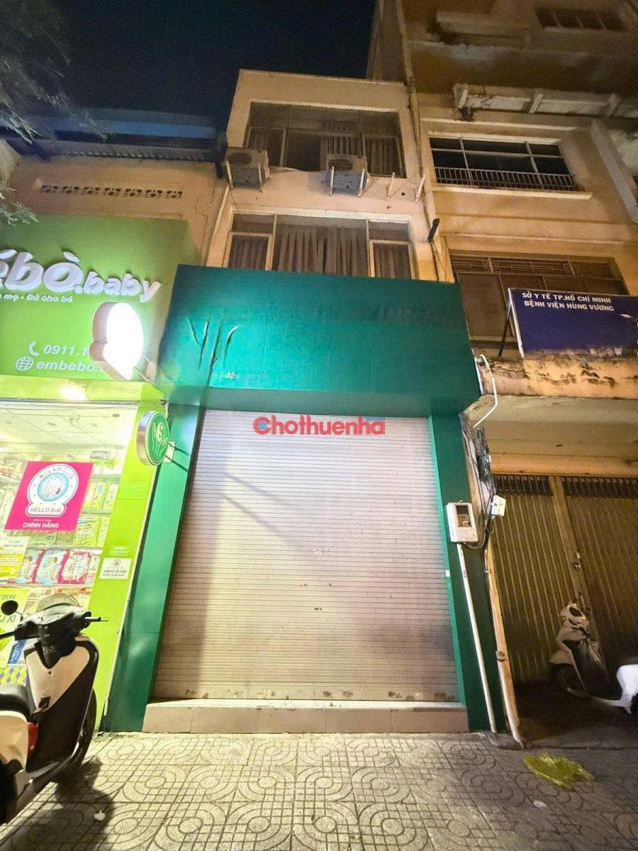 CHO THUÊ NHÀ MẶT TIỀN HỒNG BÀNG PHƯỜNG 11, QUẬN 5. KINH DOANH TỰ DO