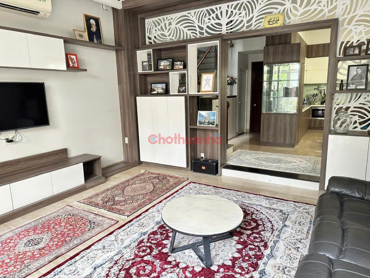 CHO THUÊ NHÀ CƯ XÁ PHAN ĐĂNG LƯU BÌNH THẠNH 6.5x15m FULL NỘI THẤT