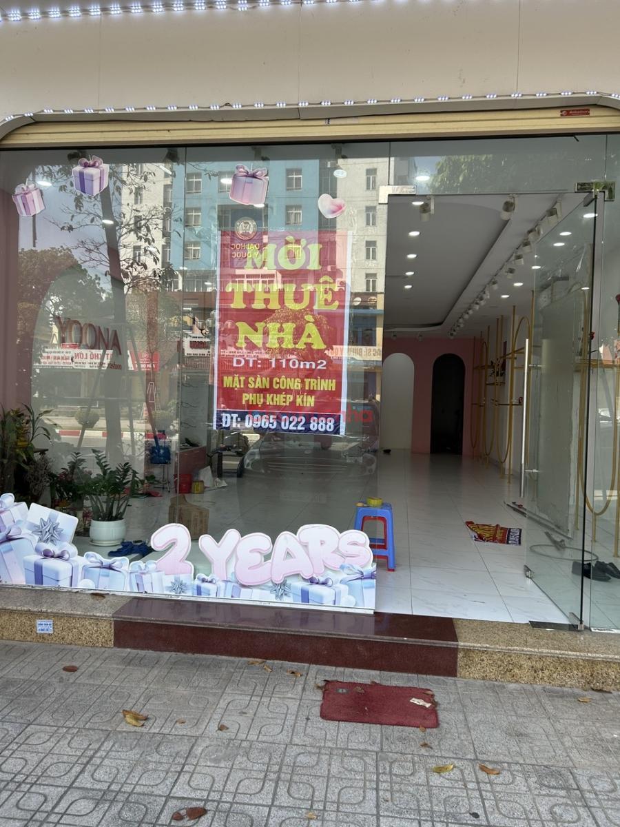 Cho thuê nhà tại khu phố Thời Trang - Hoàng Văn Thụ - Thái Nguyên